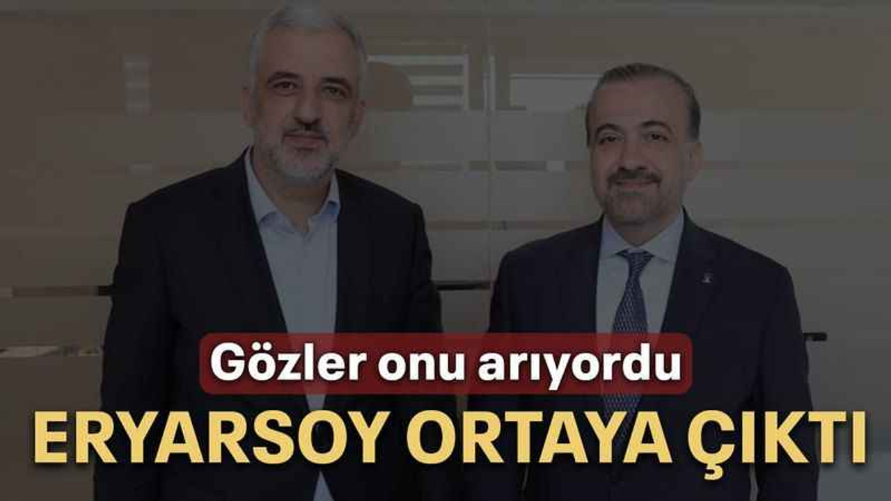 Eryarsoy ortaya çıktı